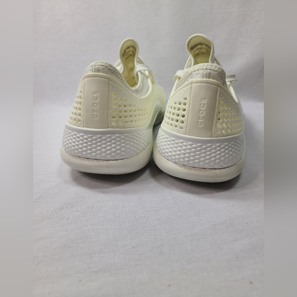 Crocs Literide 360 Pacer Almost White Ivory Mens size 12 - Picture 5 of 6